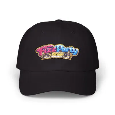 FizzParty Cap — Colorful 'Fizz Party' Logo Adjustable Baseball Hat